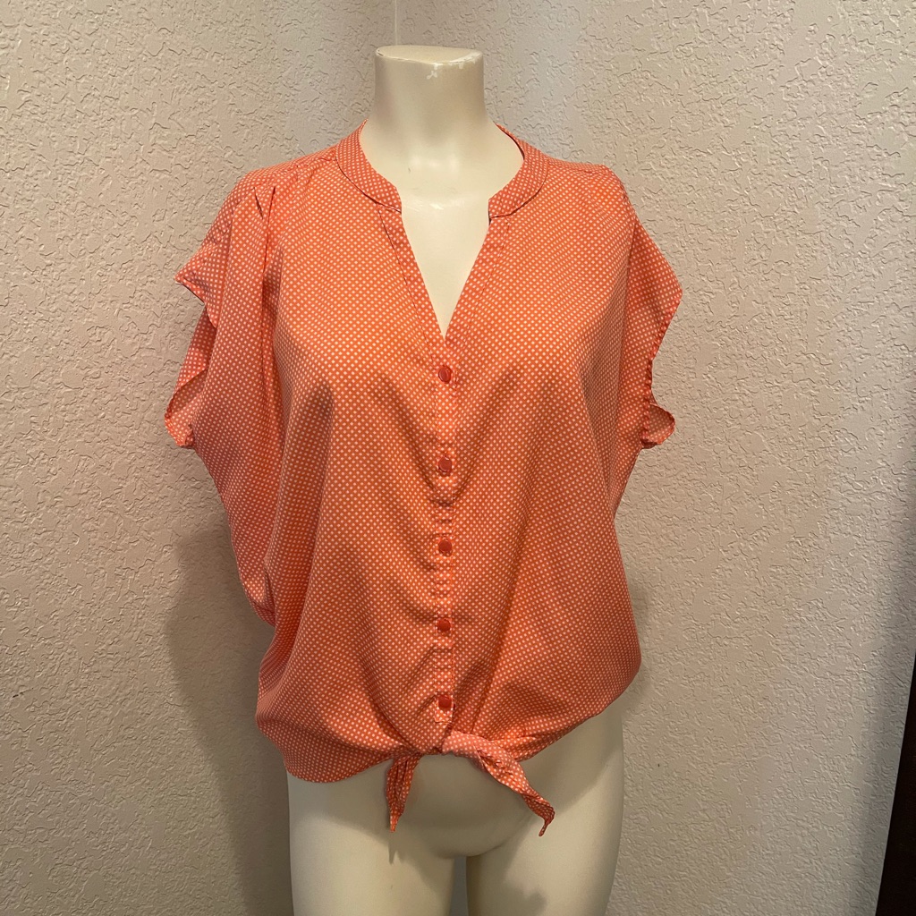 Loft Microdot Blouse